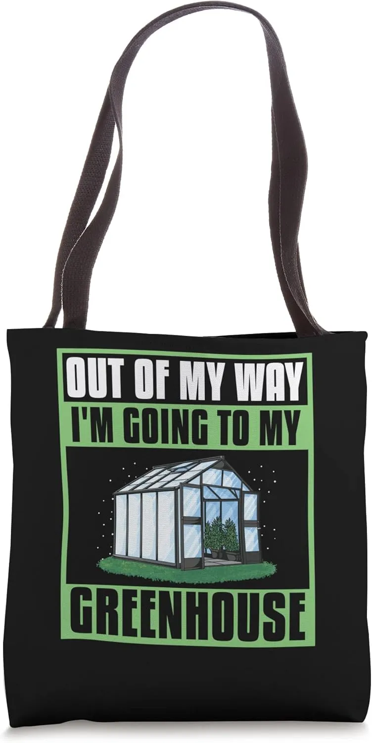 Greenhouse Gardening Plant Gardener Beginner Small Tote Bag