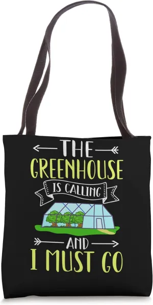 Greenhouse Gardening Plant Gardener Beginner Small Tote Bag