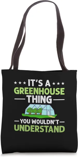 Greenhouse Gardening Plant Gardener Beginner Small Tote Bag