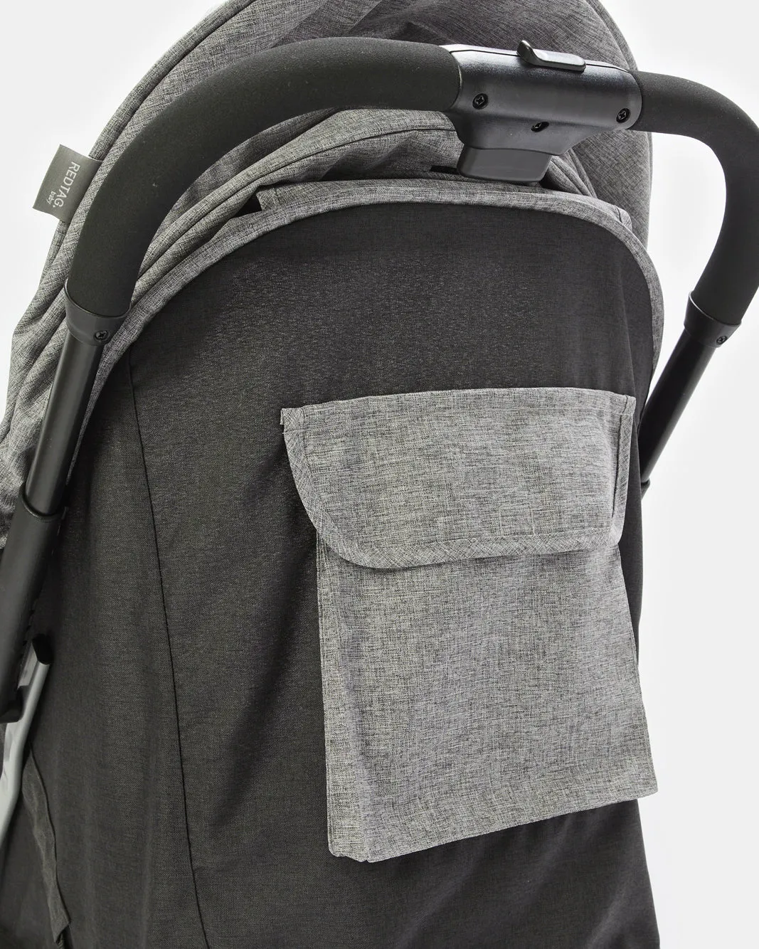 Grey Baby Single Foldable Stroller