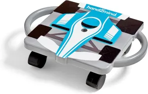 hand2mind Blue Speedway Racer Scooter Board, Floor Scooter Board, Gross Motor Toys, Kids Exercise & Physical Education Equipment, Playground Toys, Indoor Active Play, Toddler Outdoor Activities