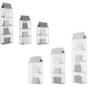 Hanging Handbag Organizer 1PC 3Colours 3Sizes Non-woven Fabric