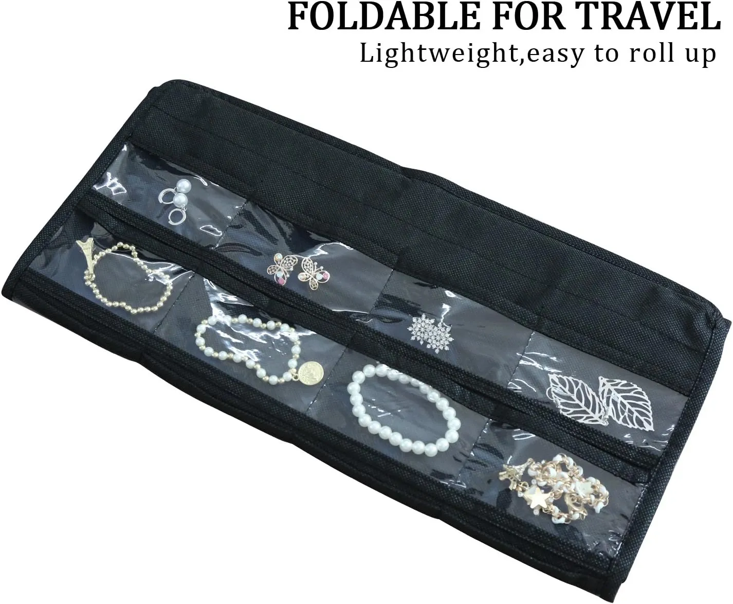 Hanging Jewelry Organizer,Accessories Organizer,80 Pocket Organizer for Holding Jewelries