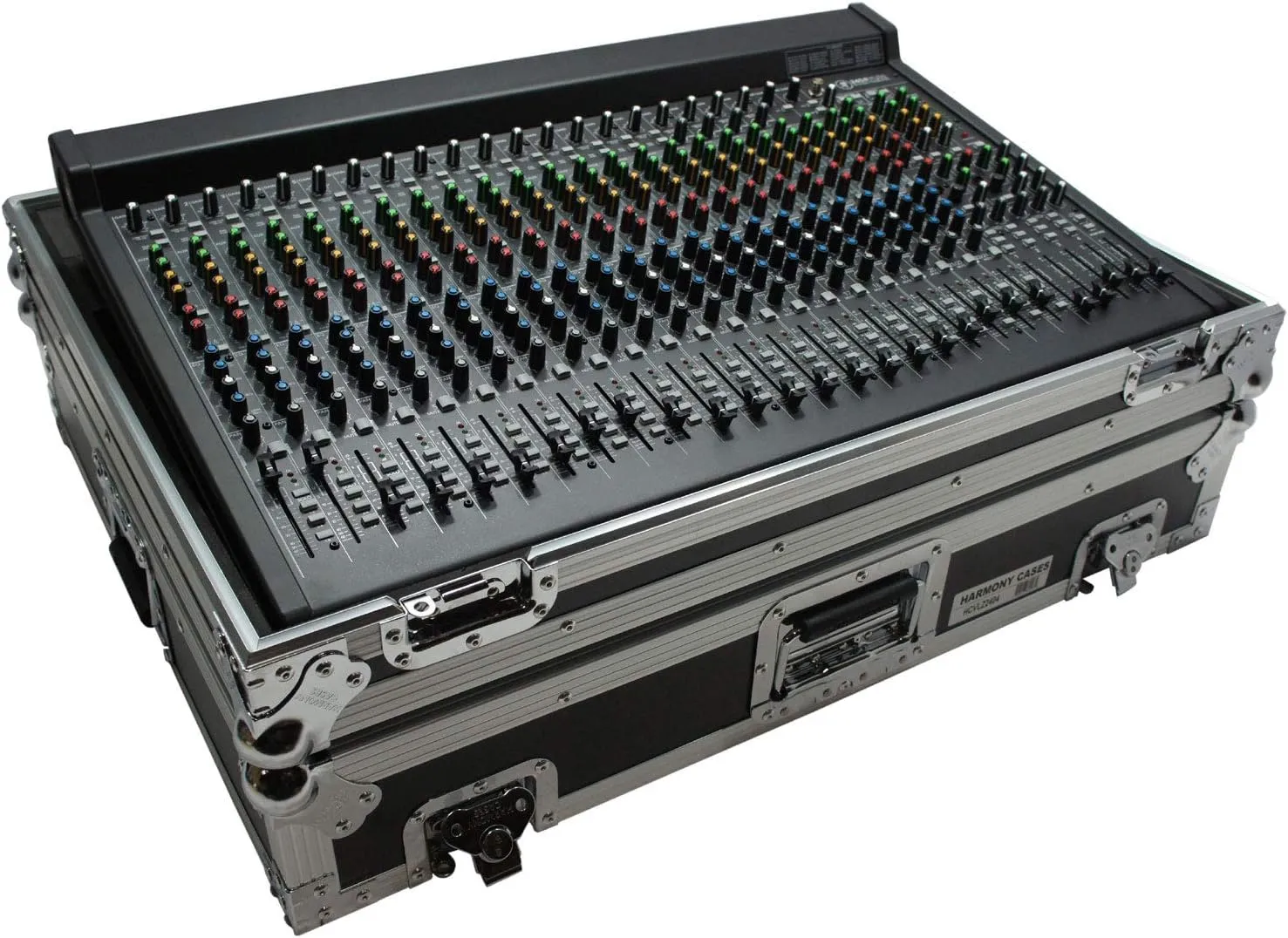 Harmony Audio HCVLZ2404 Flight Transport Road Custom Mixer Case Compatible with Mackie 2404VLZ4