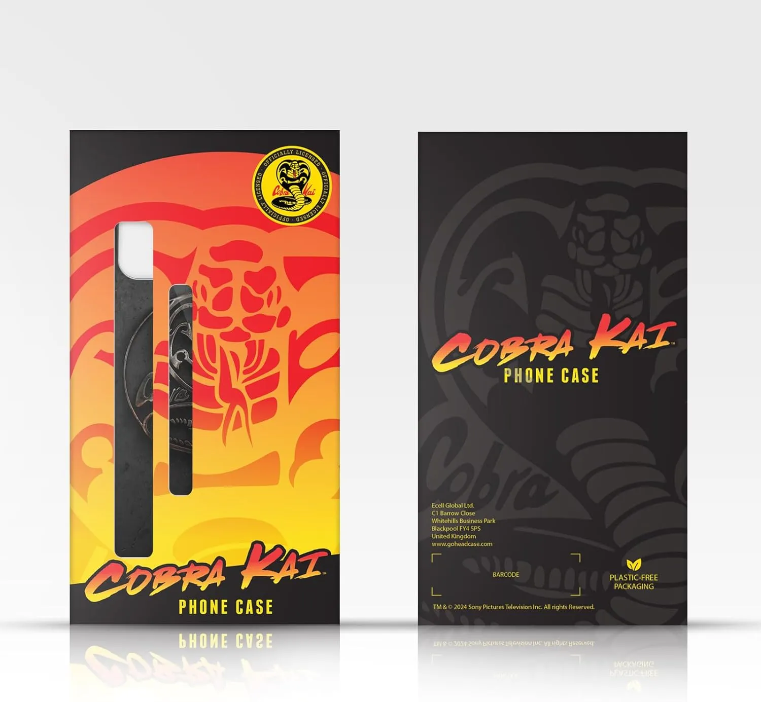 Head Case Designs Officially Licensed Cobra Kai John Lawrence WWD Composed Art Soft Gel Case [Military Grade Protection] Compatible with Samsung Galaxy S23  5G