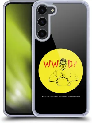 Head Case Designs Officially Licensed Cobra Kai John Lawrence WWD Composed Art Soft Gel Case [Military Grade Protection] Compatible with Samsung Galaxy S23  5G