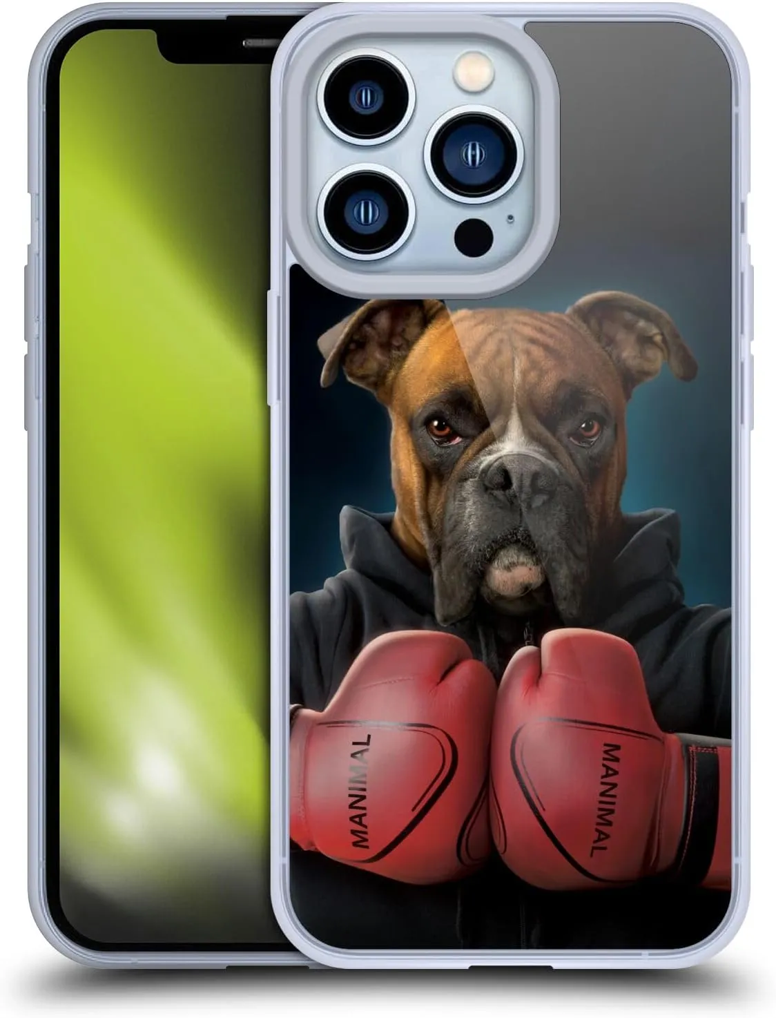 Head Case Designs Officially Licensed Vincent HIE Boxer Canidae Gel Case [Military Grade Protection] Compatible with Apple iPhone 13 Pro and Compatible with MagSafe