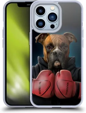 Head Case Designs Officially Licensed Vincent HIE Boxer Canidae Gel Case [Military Grade Protection] Compatible with Apple iPhone 13 Pro and Compatible with MagSafe