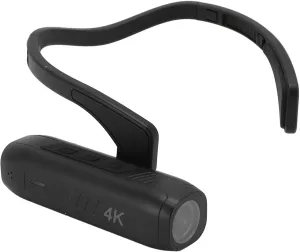 Head Mounted Camera, 4K 60FPS Video Camera Camcorder Wearable Vlog Camera with APP Control, 120° Wide Angle, Anti Shake, for Sports Travel Video Recording