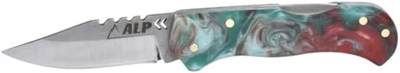 Heavy-Duty Cold Steel Folding Knife - Practical EDC & Outdoor Companion with 4034 Steel Blade