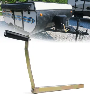 Heavy Duty Pop Up Camper Crank Handle, 12" Crank Handle Fits Starcraft, Flagstaff, Rockwood, Palomino, Dutchmen