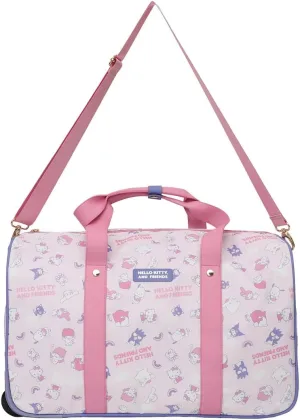 Hello Kitty & Friends Wheeled Duffle Carry-on Luggage