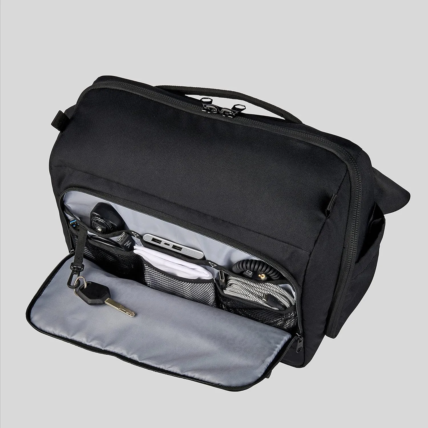 HEX Ranger DSLR XL Camera Sling – with Adjustable Carry Straps, Ample Interior Dividers, Water-Resistant Fabric, YKK Premium Zippers & More – Black