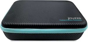 High-Capacity Blade Organizer - Stylish Teal Case Holds 22 Clipper Blades Safely