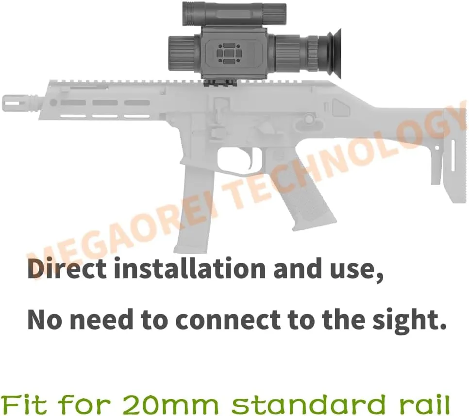 High-End Ai Zoom Digital Front Zoom 940nm Infrared Night Vision Scope Digital Hunting Riflescope for Outdoor Hunting Observation Camping