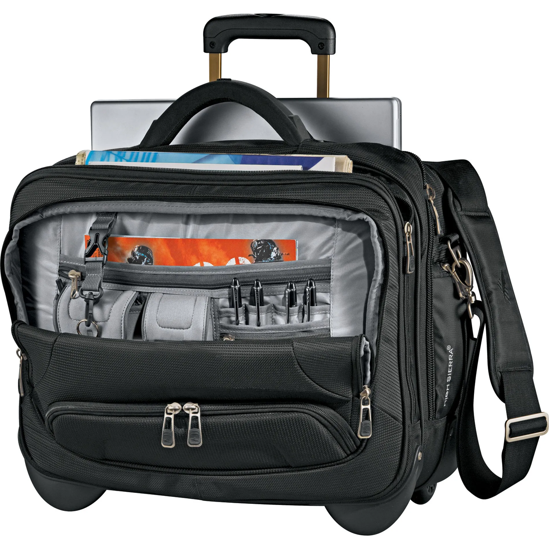 High Sierra® Integral Wheeled Computer Briefcase
