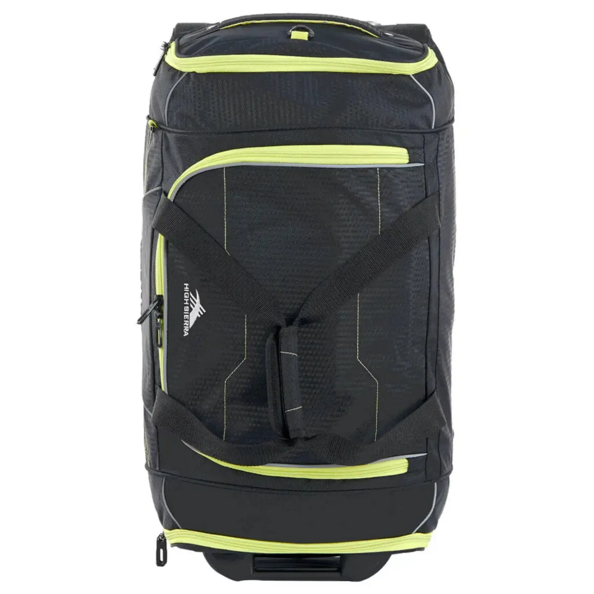 High Sierra Ultimate Access 3 - 66 cm Wheeled Duffle - Black / Lime Green