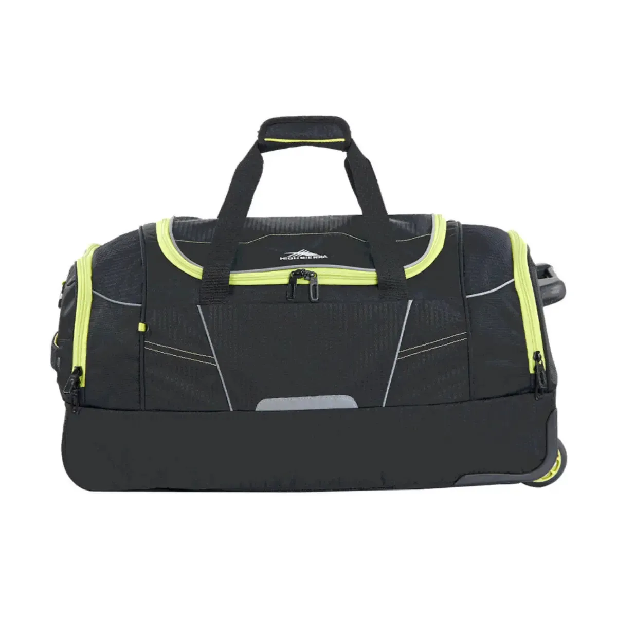 High Sierra Ultimate Access 3 - 66 cm Wheeled Duffle - Black / Lime Green
