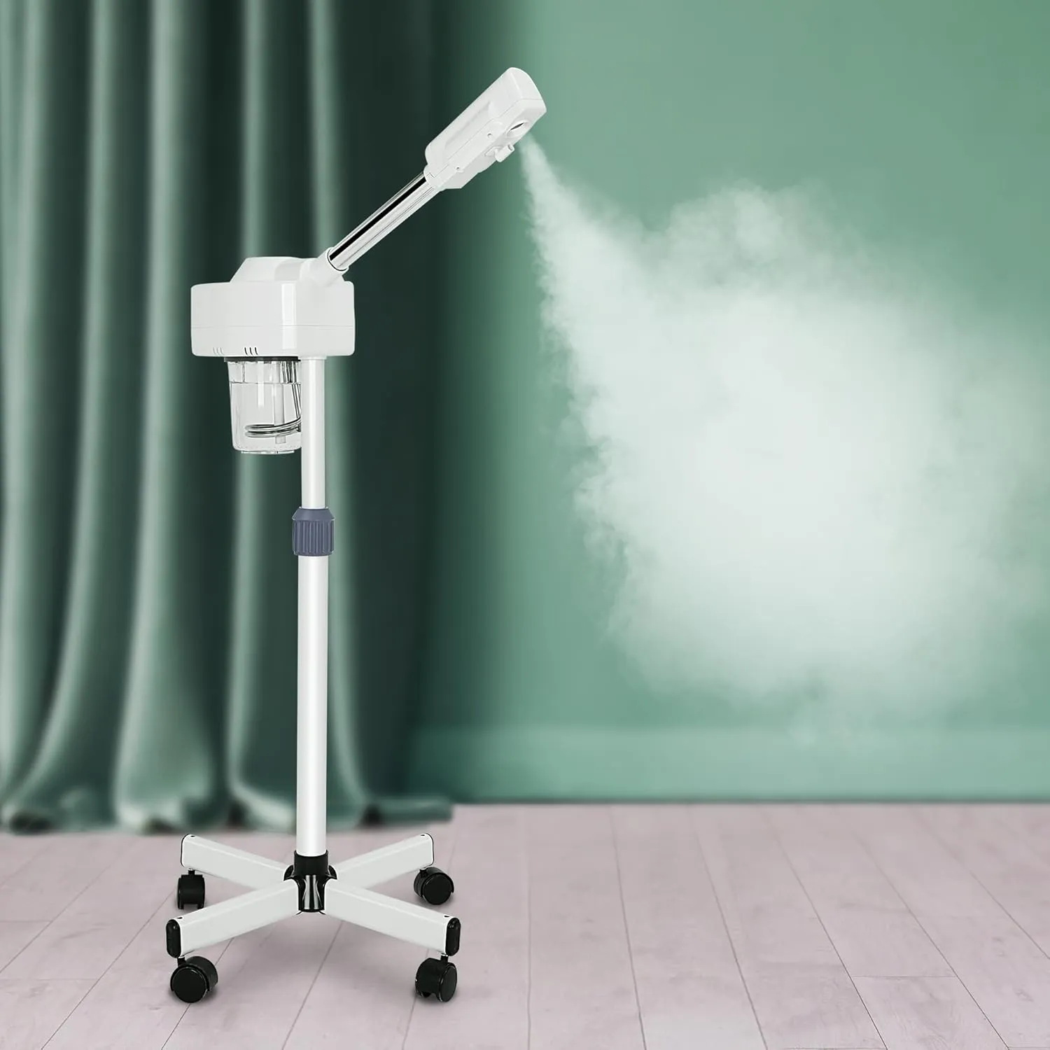 HomGarden Ozone Facial Steamer Professional Salon Spa Sterile Ozone Steamer Skin Cleaning Equipment Spray Machine for Personal Home