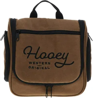 HOOEY Cowboy Kit Toiletry/Cosmetics Organizer Overnight Bag (Tan)