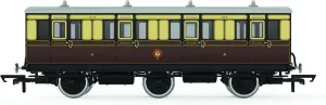 Hornby GWR, 6 Wheel Coach, 1st Class, 519 - Era 2 or 3. Coaches and Coach Packs. 4 or 6 Wheel Coaches