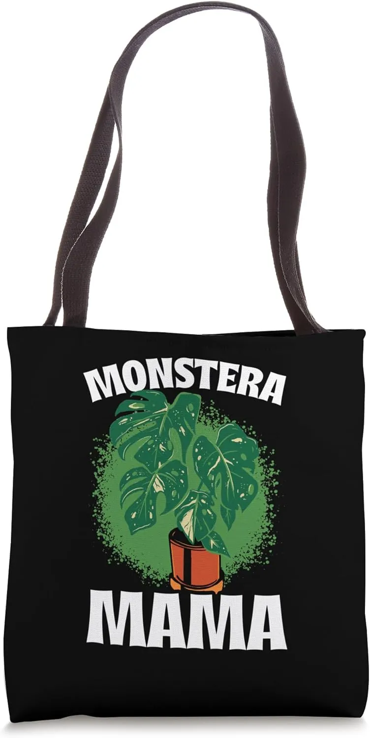 Horticulture Monstera Mama Gardening Center House Plant Tote Bag
