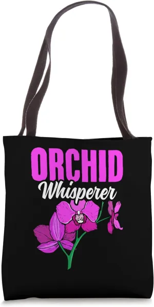 Horticulture Orchid Whisperer Botanical House Plant Tote Bag