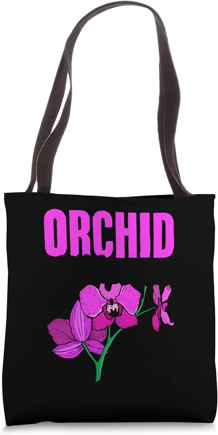 Horticulture Orchid Whisperer Botanical House Plant Tote Bag