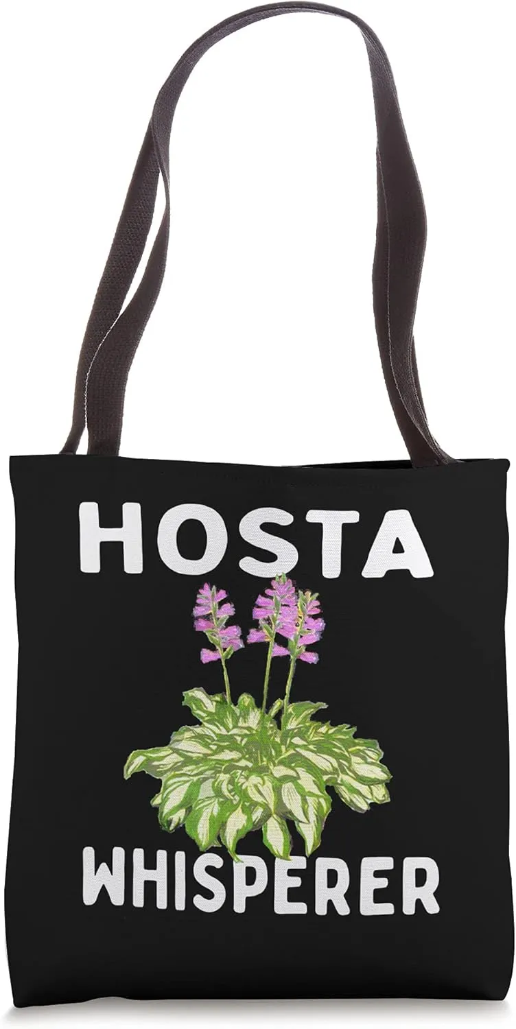 Hosta Whisperer Garden Gardener Shade Loving Perennial Tote Bag