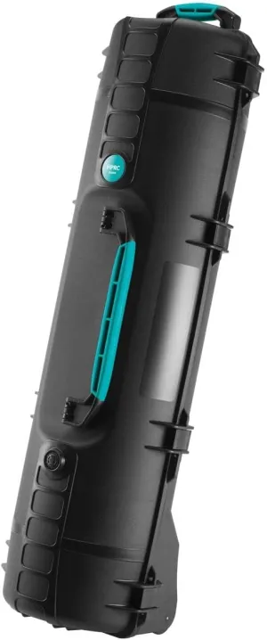 HPRC 6400WE Wheeled Rolling Resin Hard Case without Foam, Black