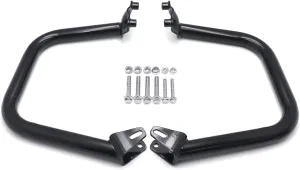 HTTMT- Glossy Black Engine Guard Highway Crash Bar Compatible with 15-22 H-D Street Rod 500 XG 750 XG [P/N:MT504-008-GBK]