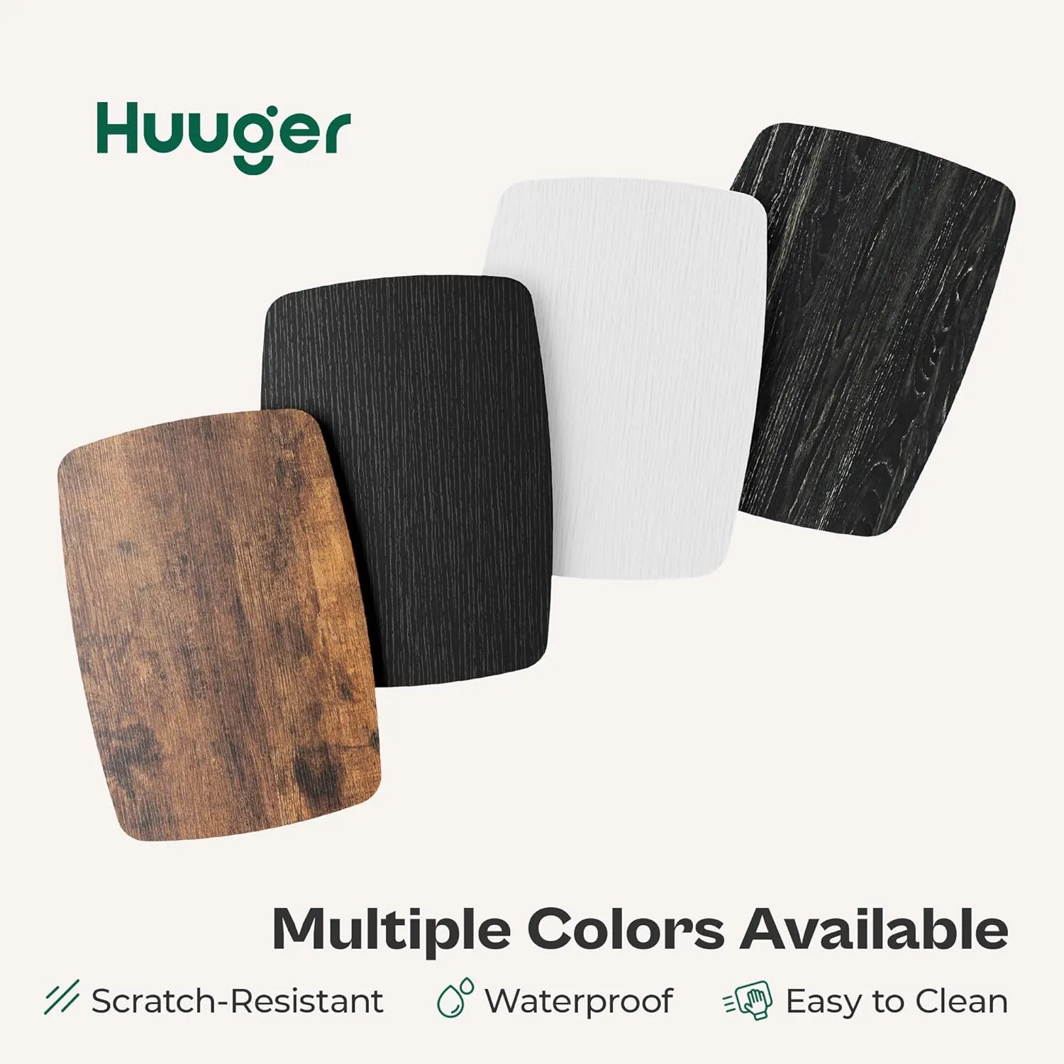 Huuger Tall Dresser for Bedroom, 6 Drawer Dresser & Chests of Drawers, Fabric Dresser for Closet, Bedroom, Night Stand, End Table with Metal Frame, Storage Tower, Rustic Brown and Black