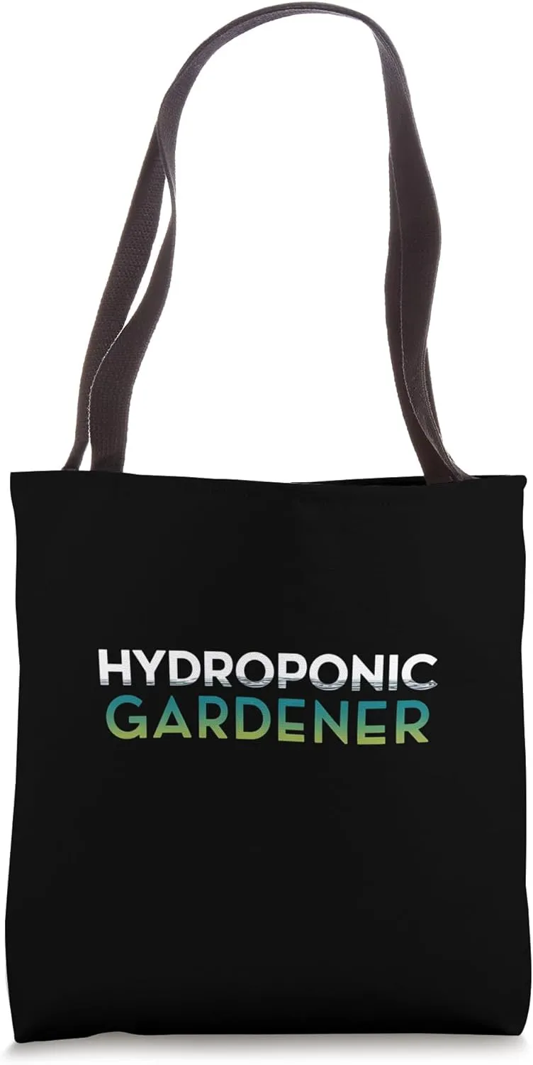 Hydroponic Gardener Indoor Plant Grower Farming Tote Bag