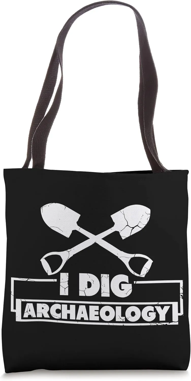 I Dig Archaeology Antique Archaeologist Archaeology Tote Bag