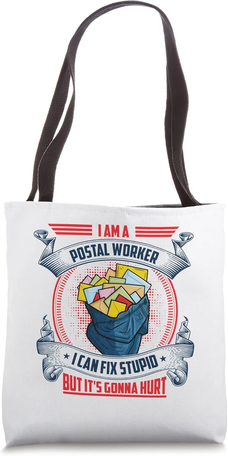 I'm A Postal Worker Mail Postal Delivery Man Postal Carrier Tote Bag