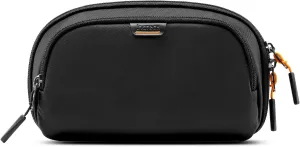 Inateck Electronics Organizer, Water-resistant Travel Cable Organizer, Electronics Accessories Carrying Case, Storage Bag for Cable, Cord, Charger, Phone, Earphone, Black