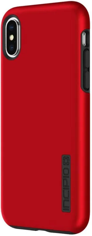 Incipio IPH-1629-RBK Apple iPhone X DualPro Case - Iridescent Red/Black