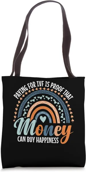 Infertility Embryo Transfer Egg Retrieval Day IVF Transfer Tote Bag