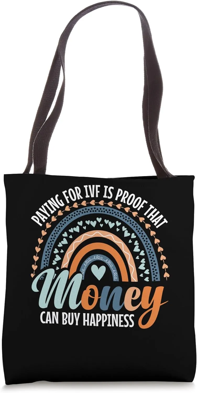 Infertility Embryo Transfer Egg Retrieval Day IVF Transfer Tote Bag