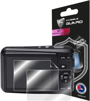 IPG For Kodak PIXPRO Friendly Zoom FZ43-BK Digital Camera Screen Protector (2 Units) Invisible Screen Guard - HD Quality/Self-Healing/Bubble -Free for FZ43-BK