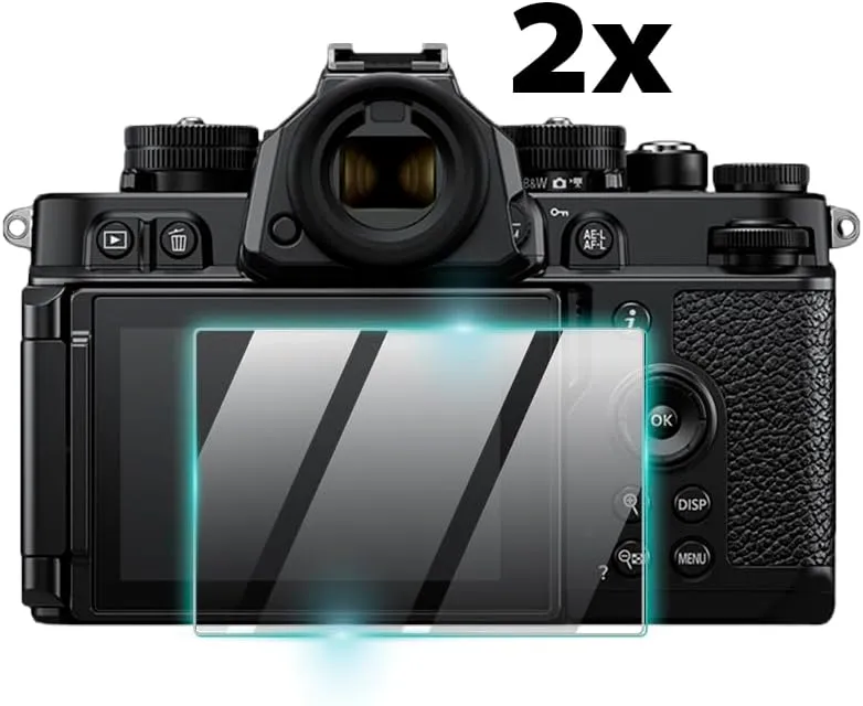 IPG ProActive for Nikon Z f Camera Display (2 Units) 9H Hardness Screen Protector Smooth Glass Touch Ultra Responsive High Clarity Anti Scratch Smudge & Shock Proof Nano Technology Guard (Z f)