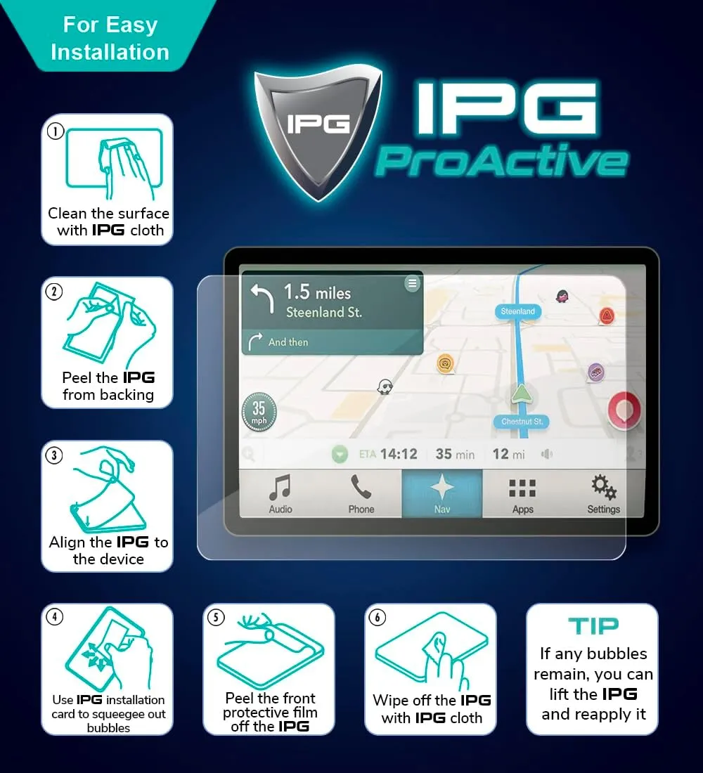 IPG ProActive for Nikon Z f Camera Display (2 Units) 9H Hardness Screen Protector Smooth Glass Touch Ultra Responsive High Clarity Anti Scratch Smudge & Shock Proof Nano Technology Guard (Z f)