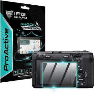IPG ProActive for Sony Alpha FX3 - ILME-FX3 / Line FX30 Camera Display (2 Units) 9H Hardness Screen Protector Smooth Glass Touch Ultra Responsive High Clarity Anti Scratch Smudge & Shock Proof Nano Technology Guard for fx30