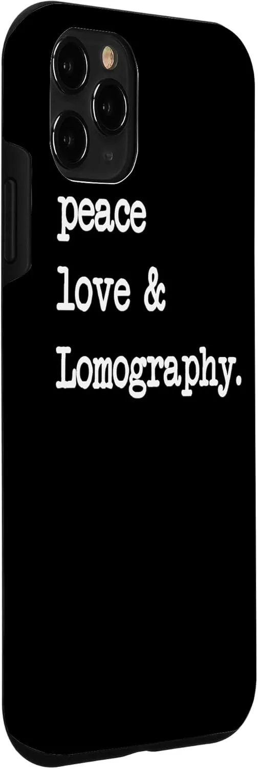 iPhone 11 Pro Peace Love & Lomography | Analog Camera Case