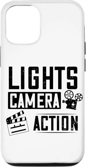 iPhone 14 Filmmaker Lights Camera Action Filmmaking Cinematography Case