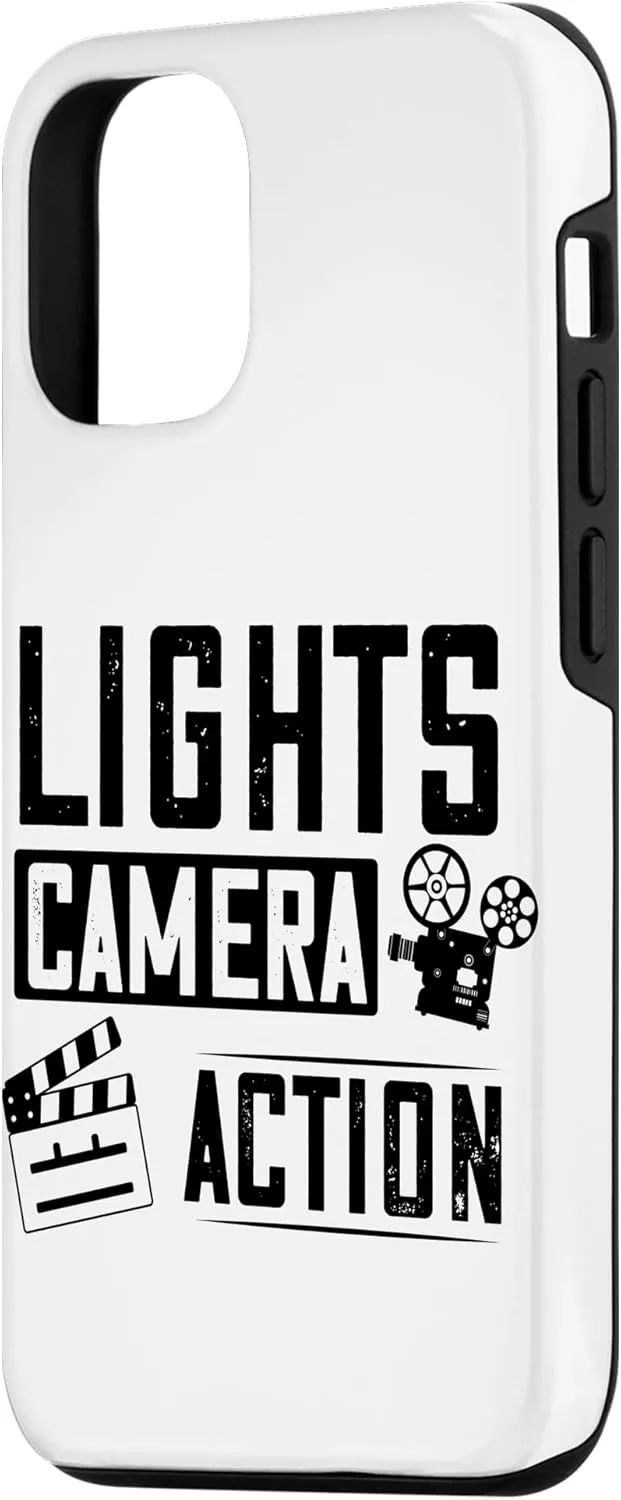 iPhone 14 Filmmaker Lights Camera Action Filmmaking Cinematography Case