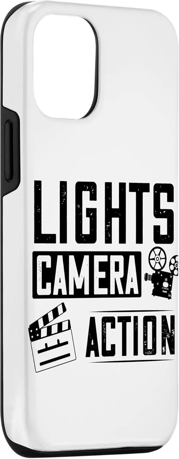 iPhone 14 Filmmaker Lights Camera Action Filmmaking Cinematography Case