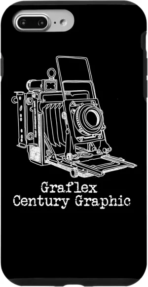 iPhone 7 Plus/8 Plus Graflex Century Graphic retro vintage camera Case