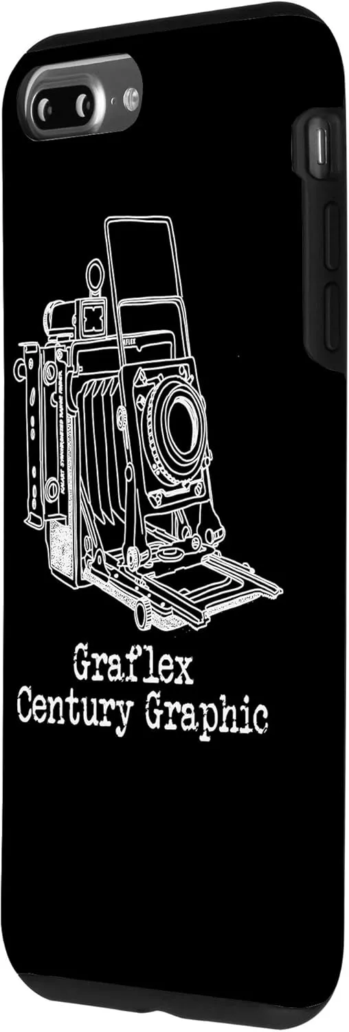 iPhone 7 Plus/8 Plus Graflex Century Graphic retro vintage camera Case