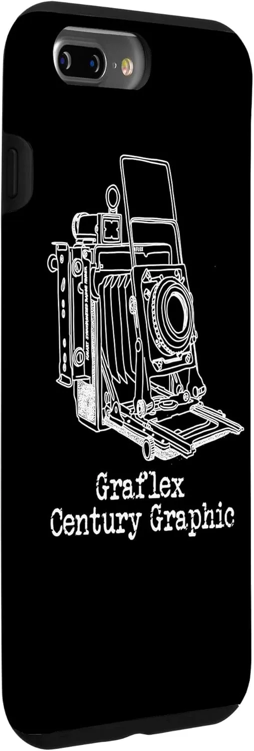 iPhone 7 Plus/8 Plus Graflex Century Graphic retro vintage camera Case